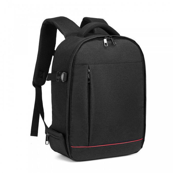 Water-Resistant Shockproof Dslr Camera Backpack – Black