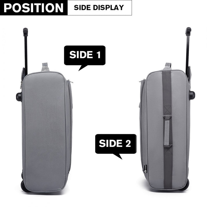 Soft Shell Cabin Hand Luggage – Grey