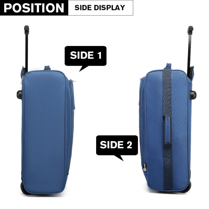 Soft Shell Cabin Hand Luggage – Blue