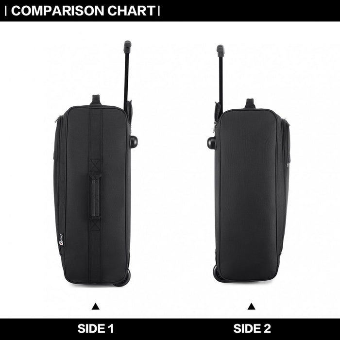 Soft Shell Cabin Hand Luggage – Black