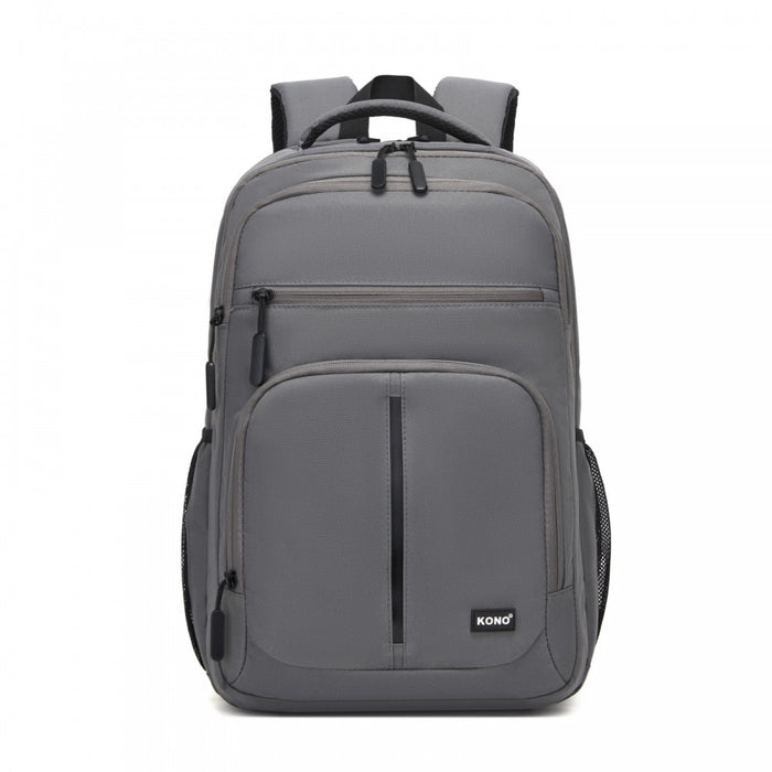 Laptop Backpack with 15.6-Inch Laptop Compartment, Comfortable – Grey