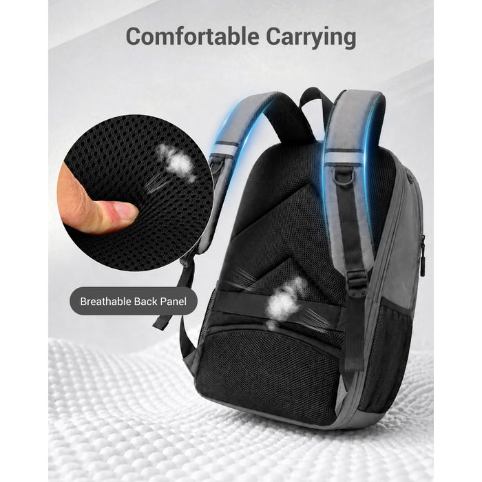 Laptop Backpack with 15.6-Inch Laptop Compartment, Comfortable – Grey