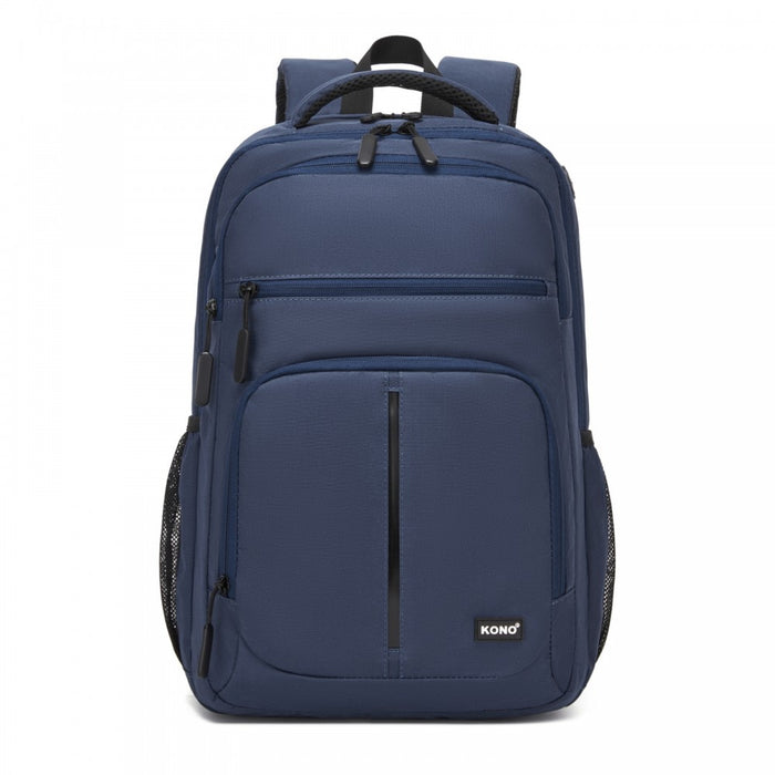 Laptop Backpack with 15.6-Inch Laptop Compartment, Comfortable – Navy