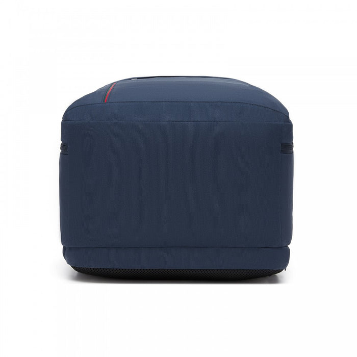 Organised Personal-Item Backpack with 15.6-Inch Laptop Sleeve, Clamshell Main – Navy