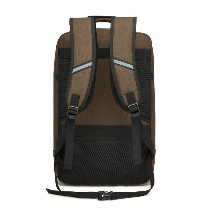 Business Large Backpack – Fits 15.6-Inch Laptop – Brown