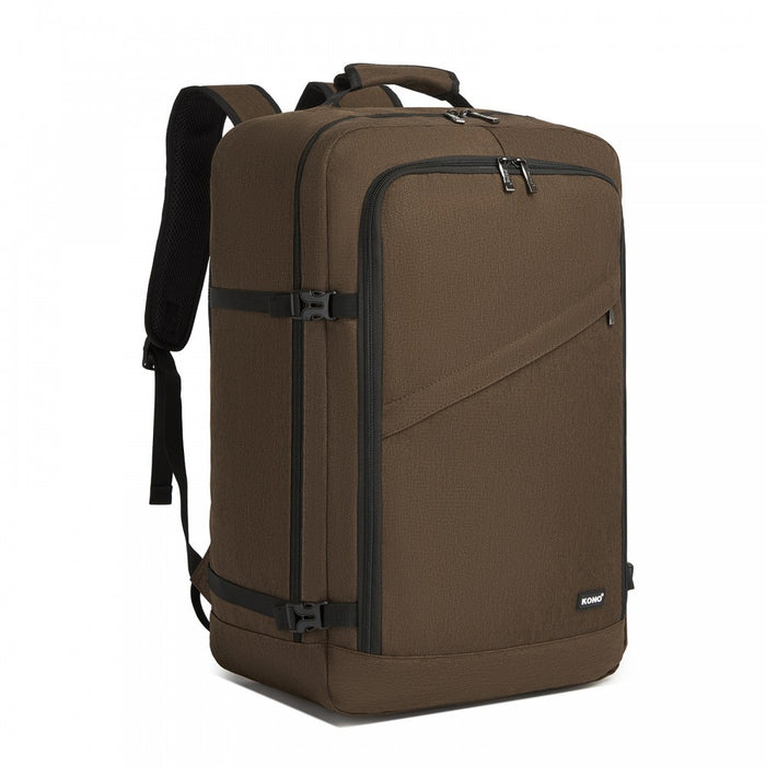 Business Large Backpack – Fits 15.6-Inch Laptop – Brown
