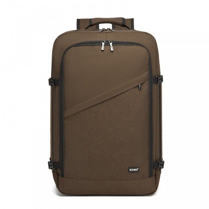 Business Large Backpack – Fits 15.6-Inch Laptop – Brown