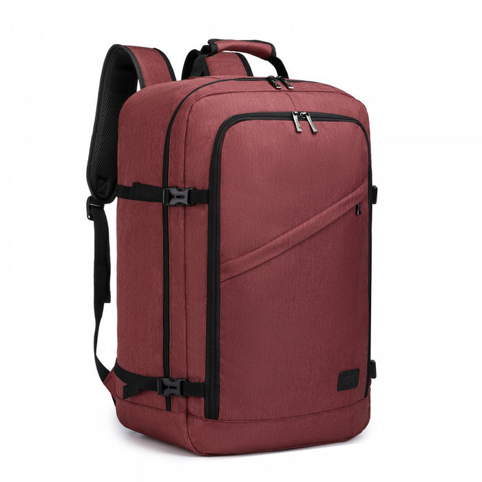 Business Large Backpack – Fits 15.6-Inch Laptop – Burgundy