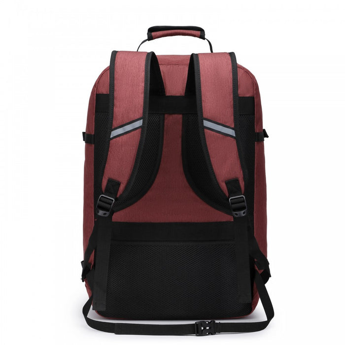 Business Large Backpack – Fits 15.6-Inch Laptop – Burgundy