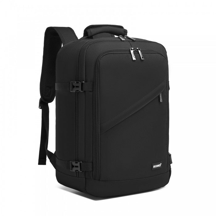 Business Carry-On Backpack – Fits 15.6-Inch Laptop – Black