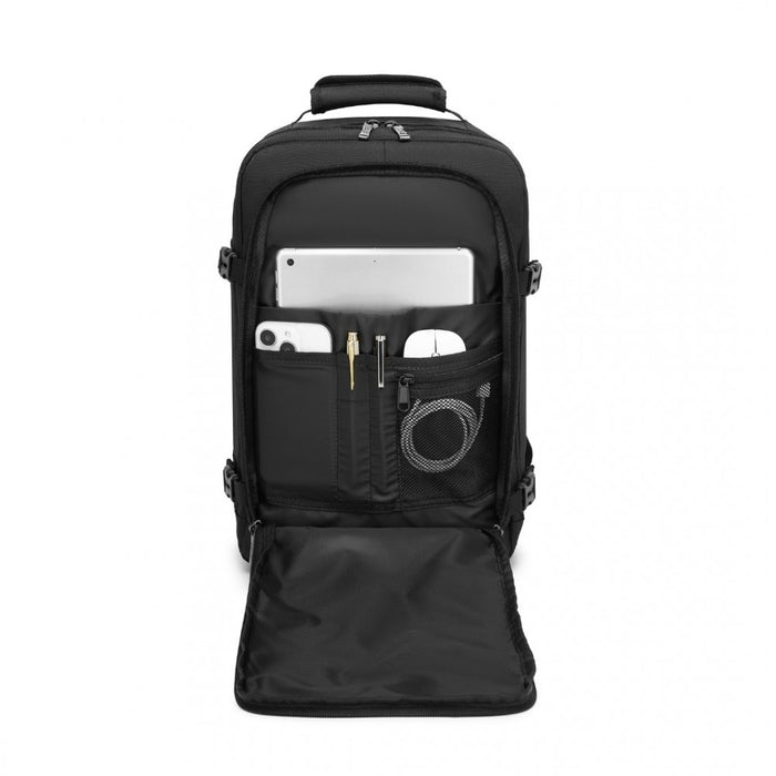 Business Carry-On Backpack – Fits 15.6-Inch Laptop – Black