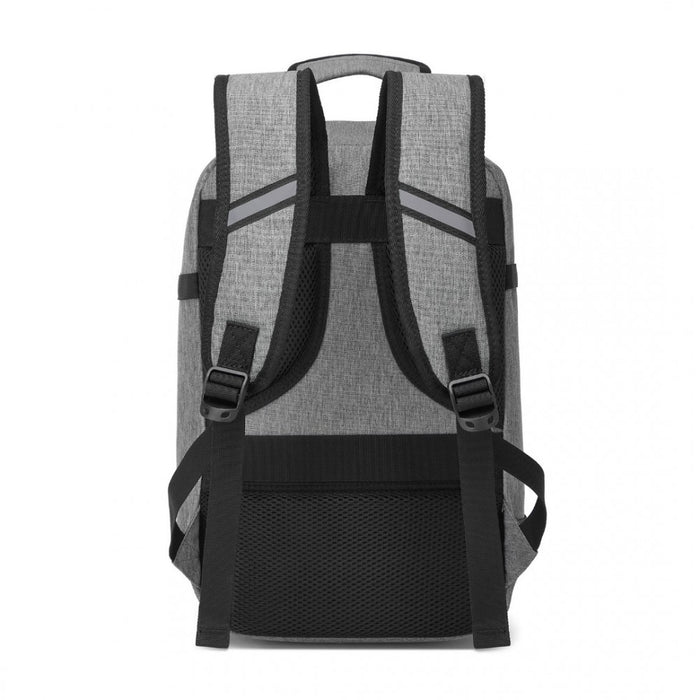 Business Carry-On Backpack – Fits 15.6-Inch Laptop – Grey