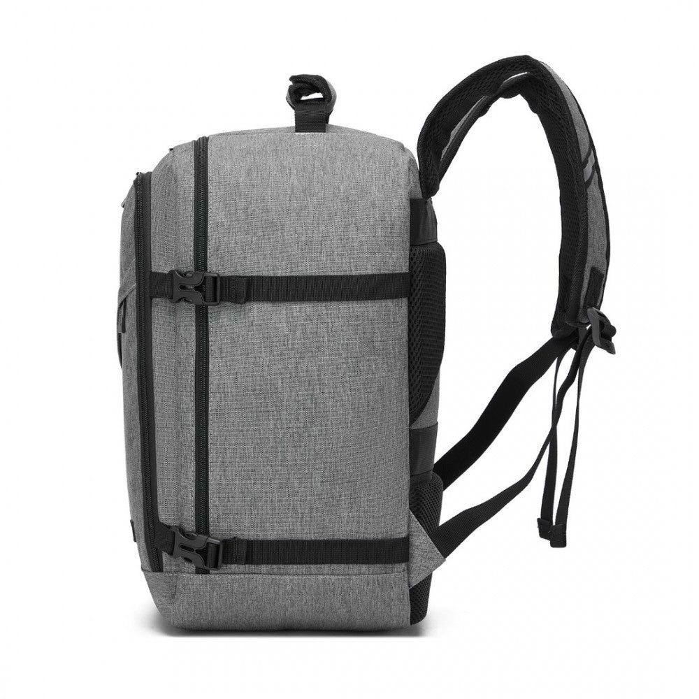 Business Carry-On Backpack – Fits 15.6-Inch Laptop – Grey