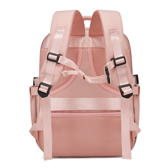 Cabin Approved Carry-On Backpack, Water-Resistant 15.6-Inch Laptop Travel Rucksack with Wet/Dry Separation Pouch – Pink