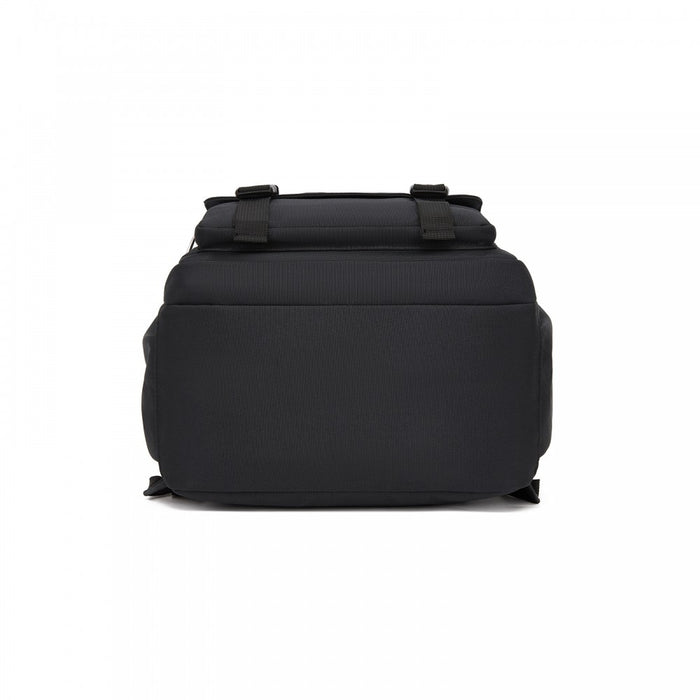 Water-Resistant Kids Backpack with Padded Laptop Sleeve and Multi-Pocket Organisation – Black