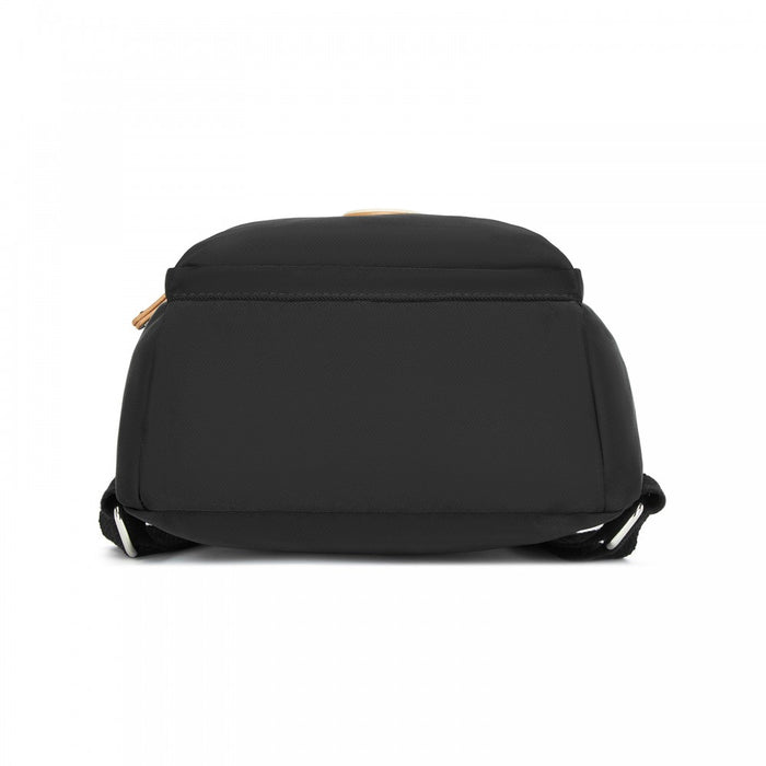 3-in-1 Convertible Backpack with Removable Long Strap and Shoulder/Crossbody Carry – BPM2651 – Black
