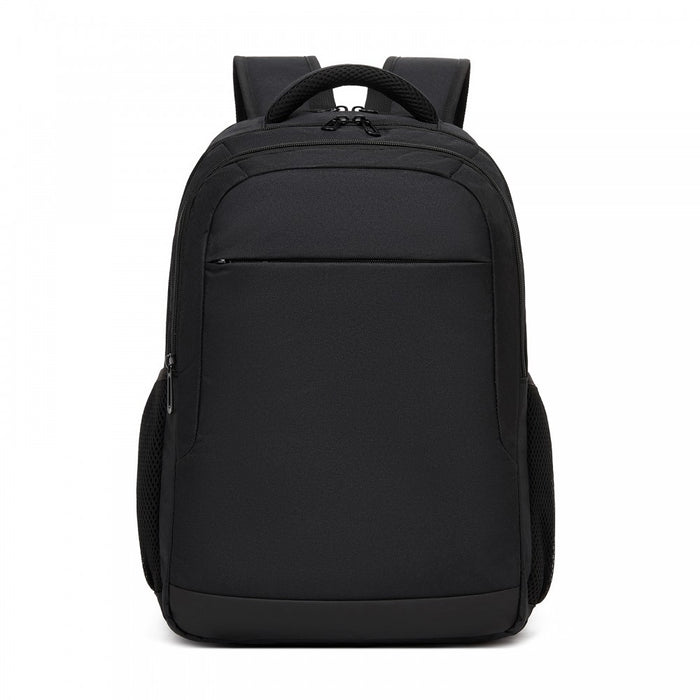 Laptop Backpack, Soft Padded, Organised Storage, Lightweight 15.6-Inch Notebook Bag – Black