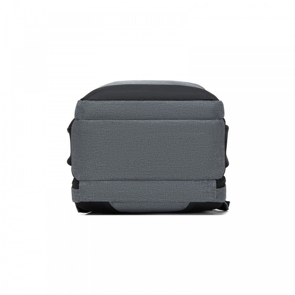 Laptop Backpack, Soft Padded, Organised Storage, Lightweight 15.6-Inch Notebook Bag – Grey