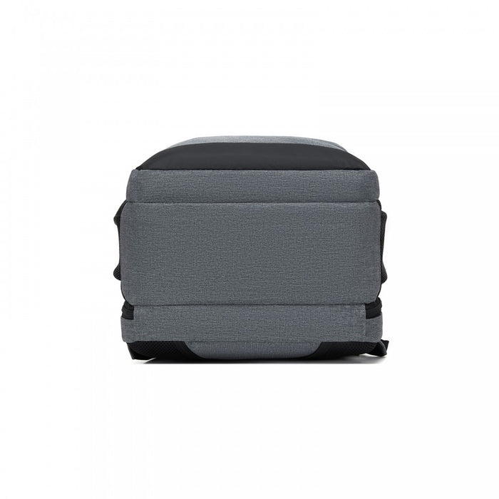 Laptop Backpack, Soft Padded, Organised Storage, Lightweight 15.6-Inch Notebook Bag – Grey
