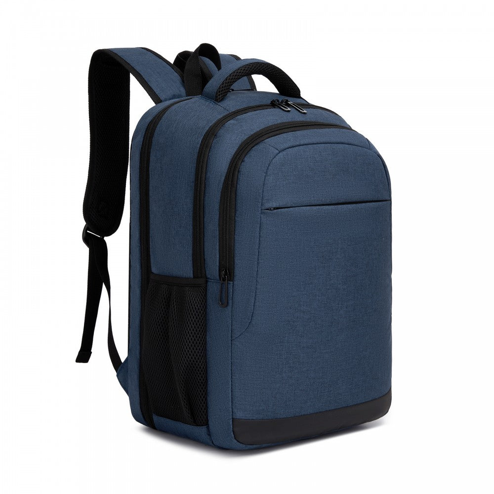 Laptop Backpack, Soft Padded, Organised Storage, Lightweight 15.6-Inch Notebook Bag – Navy