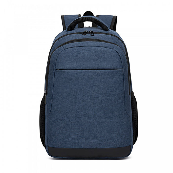 Laptop Backpack, Soft Padded, Organised Storage, Lightweight 15.6-Inch Notebook Bag – Navy