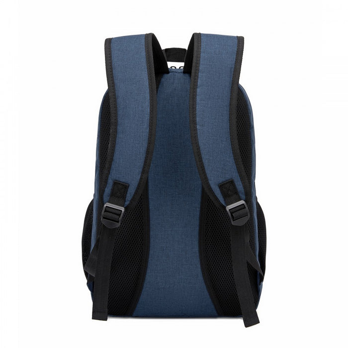 Laptop Backpack, Soft Padded, Organised Storage, Lightweight 15.6-Inch Notebook Bag – Navy