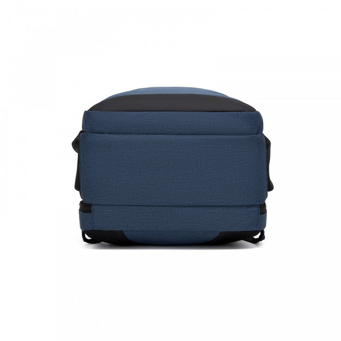 Laptop Backpack, Soft Padded, Organised Storage, Lightweight 15.6-Inch Notebook Bag – Navy