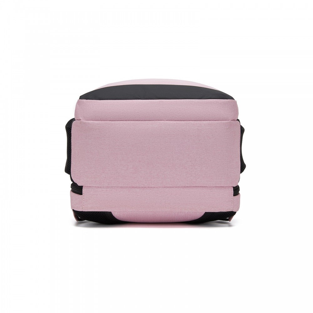 Laptop Backpack, Soft Padded, Organised Storage, Lightweight 15.6-Inch Notebook Bag – Pink