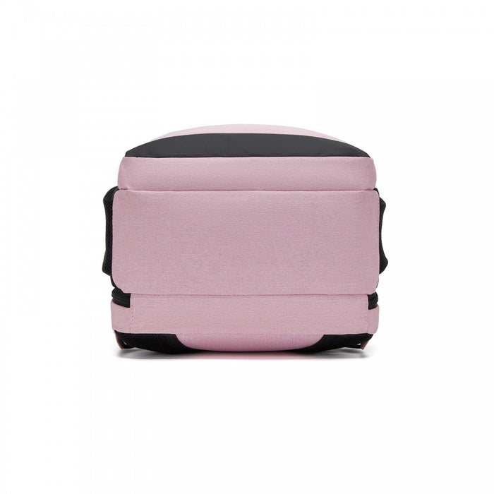 Laptop Backpack, Soft Padded, Organised Storage, Lightweight 15.6-Inch Notebook Bag – Pink