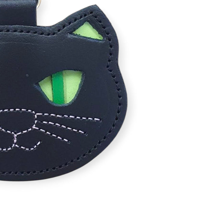 Lucky Black Cat Bag Charm