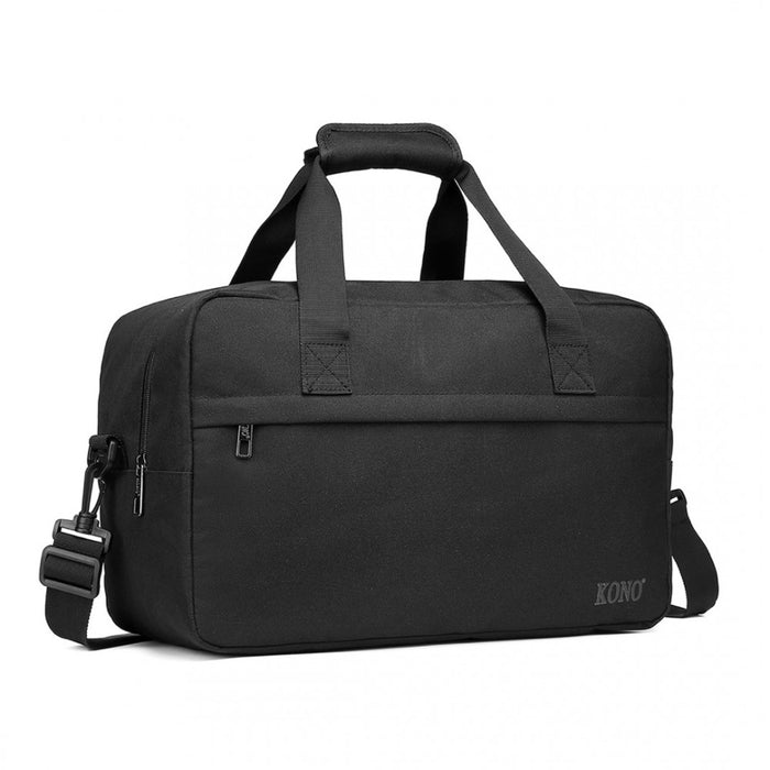 Lightweight Sports Travel Duffel Bag – E1960M – Black