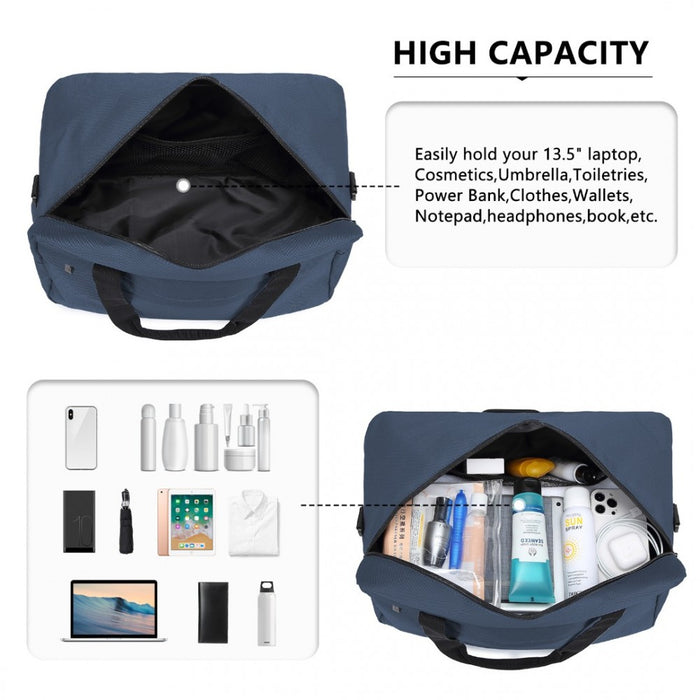 Lightweight Sports Travel Duffel Bag – E1960M – Navy