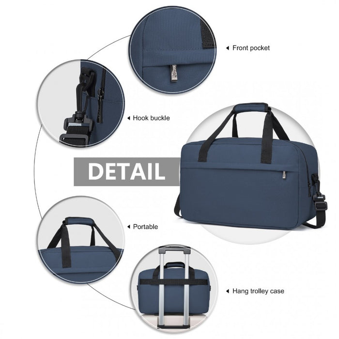 Lightweight Sports Travel Duffel Bag – E1960M – Navy