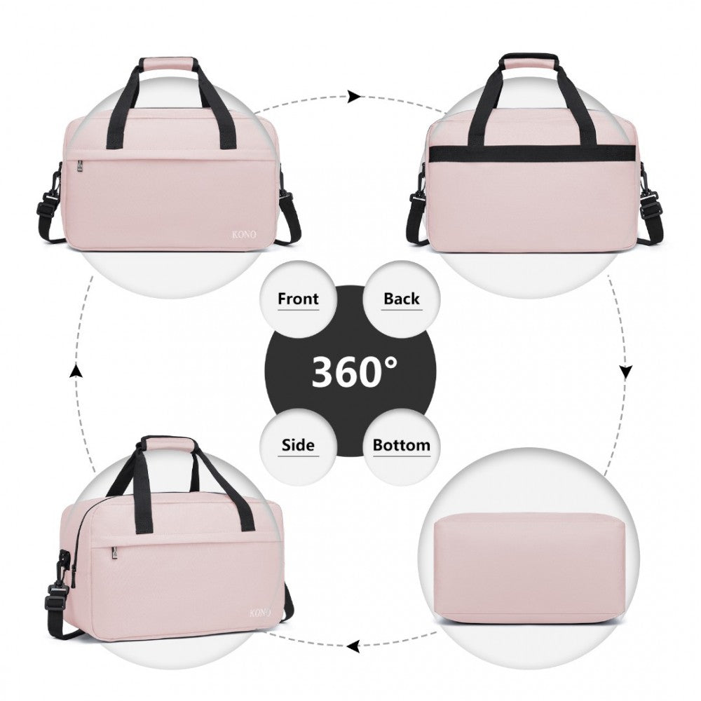 Lightweight Sports Travel Duffel Bag – E1960M – Pink