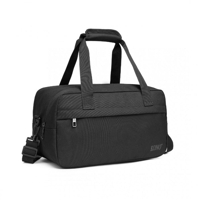 Lightweight Sports Travel Duffel Bag – E1960S – Black