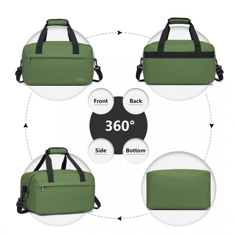 Lightweight Sports Travel Duffel Bag – E1960S – Green