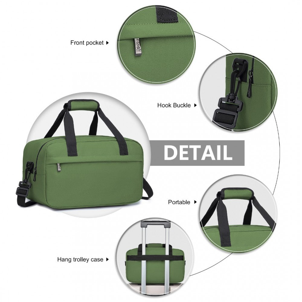 Lightweight Sports Travel Duffel Bag – E1960S – Green