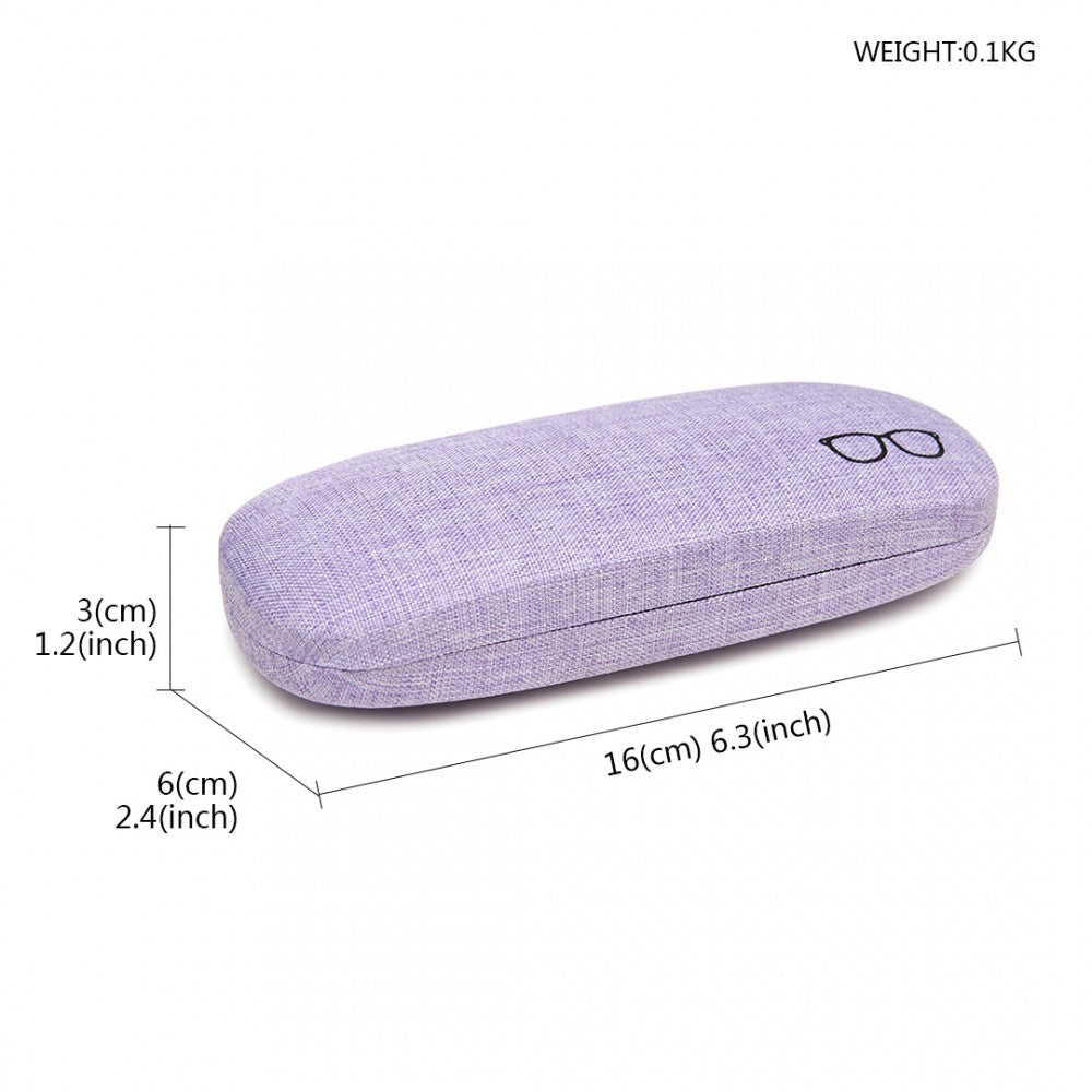Hard Shell Glasses Case – Purple