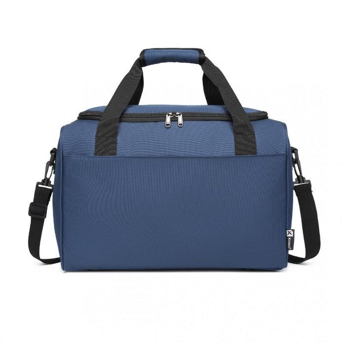 Structured Travel Duffle Bag – Navy