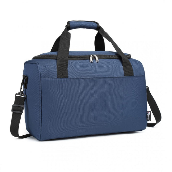 Structured Travel Duffle Bag – Navy