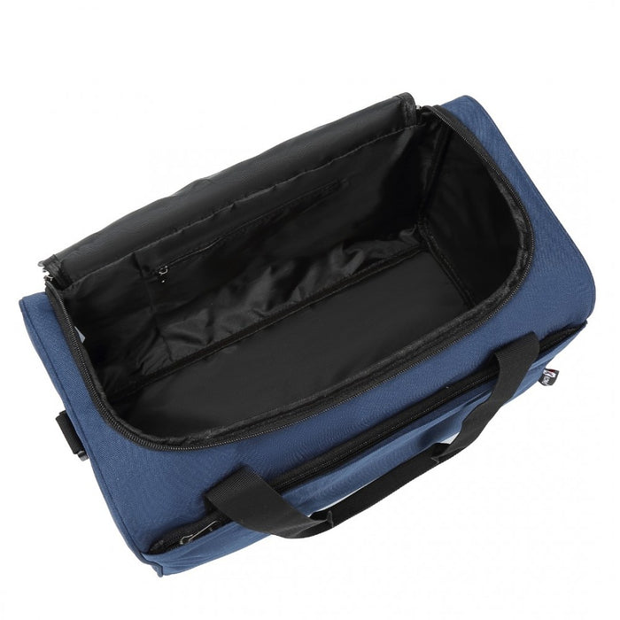 Structured Travel Duffle Bag – Navy