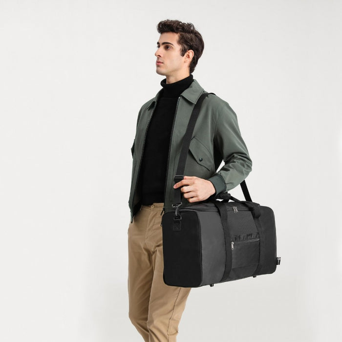 Waterproof Lightweight Travel Duffle Bag Sports Holdall – Black