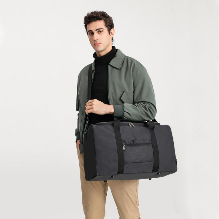 Waterproof Lightweight Travel Duffle Bag Sports Holdall – Black