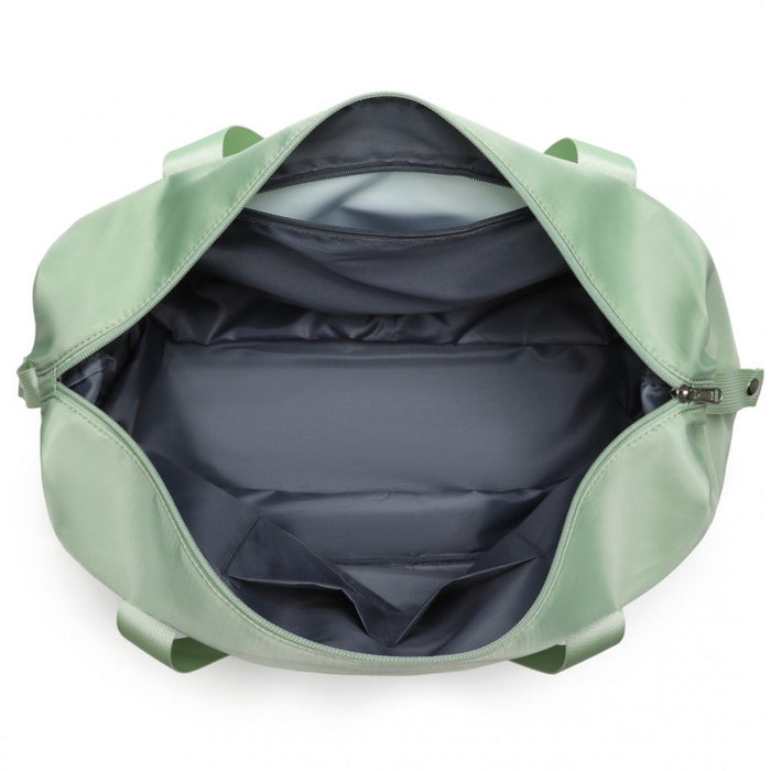 2-Piece Expandable Waterproof Travel Duffel Bag Set – Green