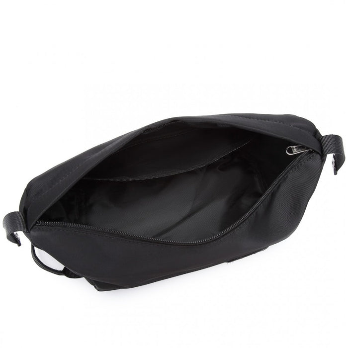2-Piece Expandable Waterproof Travel Duffel Bag Set – Black