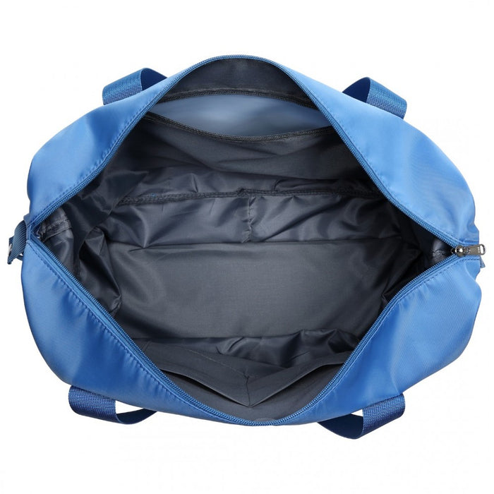 2-Piece Expandable Waterproof Travel Duffel Bag Set – Navy