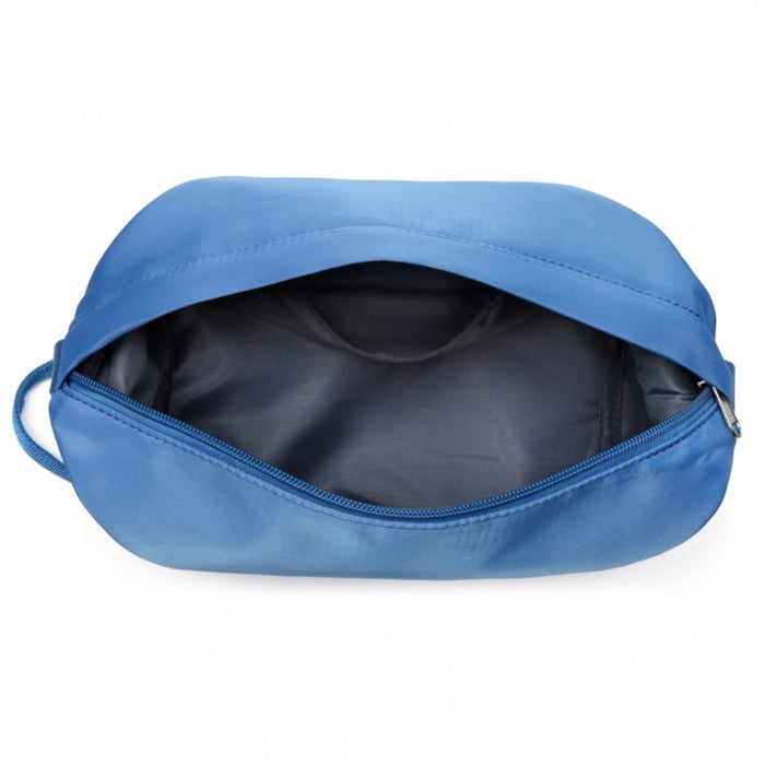 2-Piece Expandable Waterproof Travel Duffel Bag Set – Navy