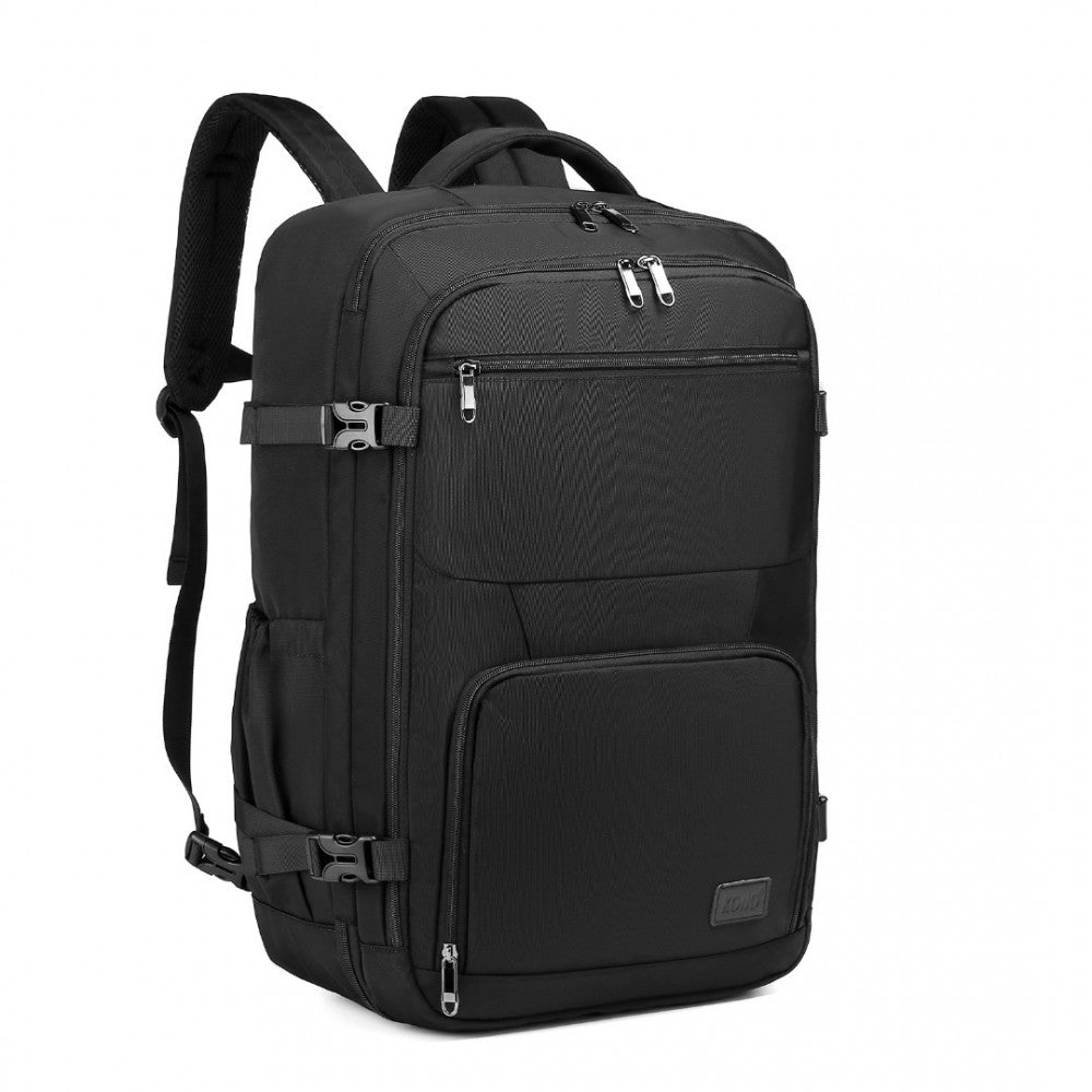Portable Travel Backpack Cabin Luggage Bag – Black
