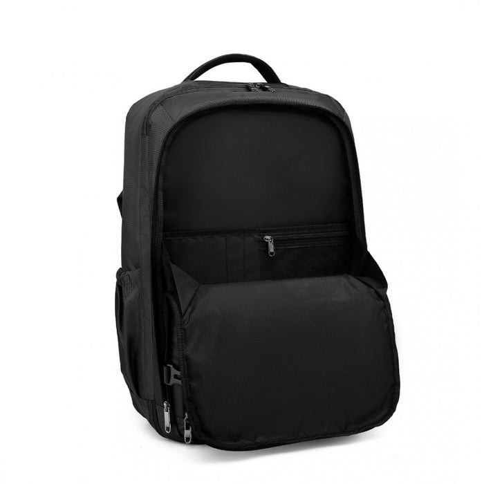 Portable Travel Backpack Cabin Luggage Bag – Black