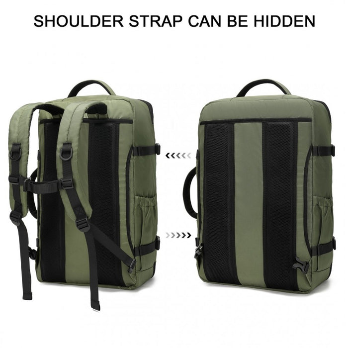 Portable Travel Backpack Cabin Luggage Bag – Green